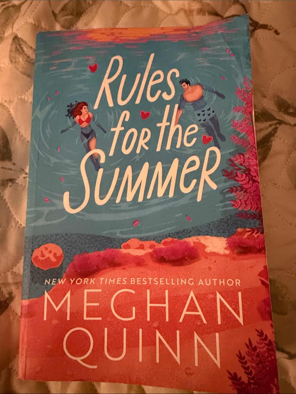 Rules for the Summer by — Bright Blue & Coral Paperback